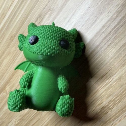 3D Printed Dragon Knitted Texture Figure new, decorative