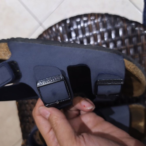 Birkenstock kids sandals like new, blue