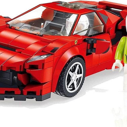 Racing car constructor model F8 new, plastic, 295 pieces