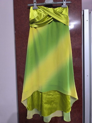 Dress with beautiful asymmetrical details