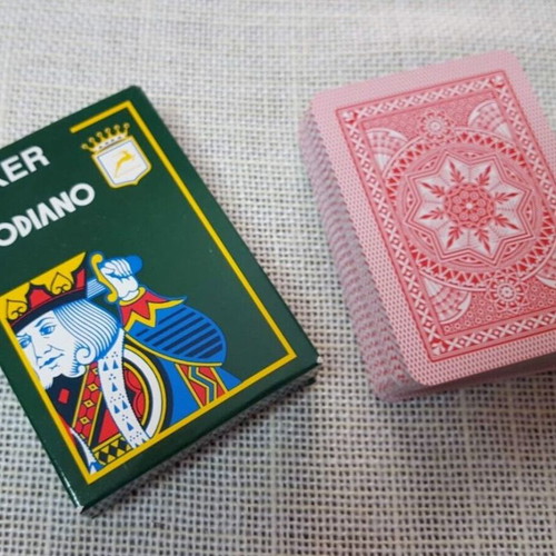 Modiano 52 Playing Cards used, plastic without Joker