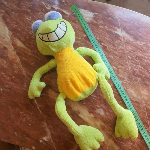 Frog plush toy like new