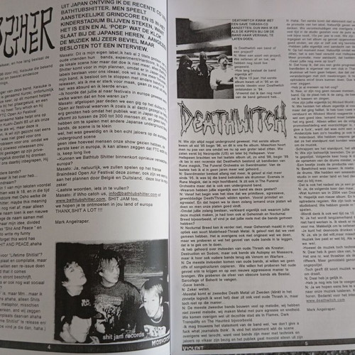 Violent Moshground #47 fanzine 2004 like new