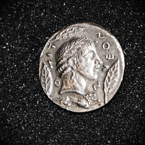 Silver Coin Cassandra Chalkidiki Apollo 750 Silver Museum-Quality Replica