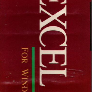 The Microsoft Guide for EXCEL 5 like new