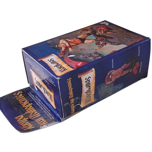 El Greco Cyclops vintage toy set with 8 warriors and accessories