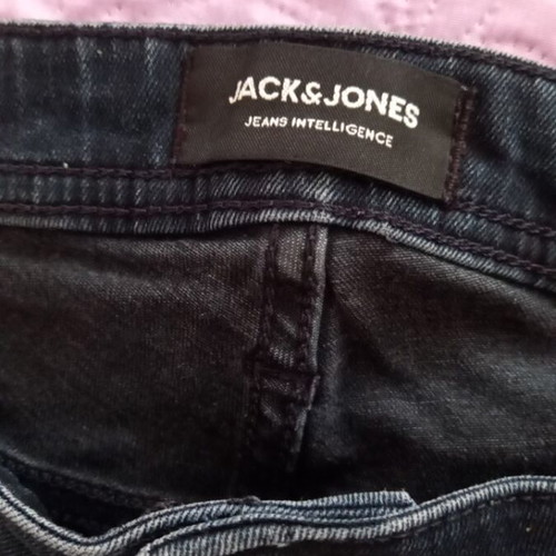 Jack & Jones denim bermuda shorts, dark blue, XL