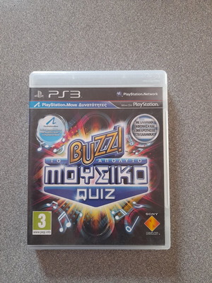 Buzz! Το Απόλυτο Μουσικό Quiz παιχνίδι για PlayStation 3 σαν καινούργιο