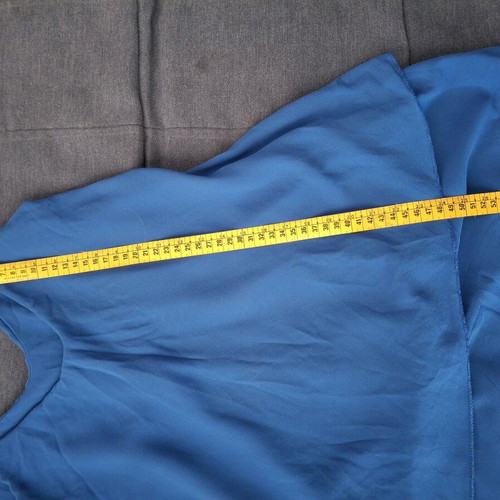 Women’s blue blouse medium used with adjustable straps
