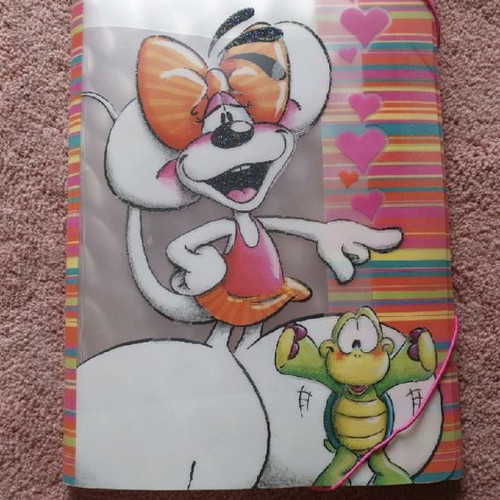 Diddl school supplies used, large collection