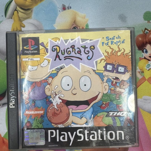 Rugrats Search for Reptar PlayStation PS1 game used, complete with booklet