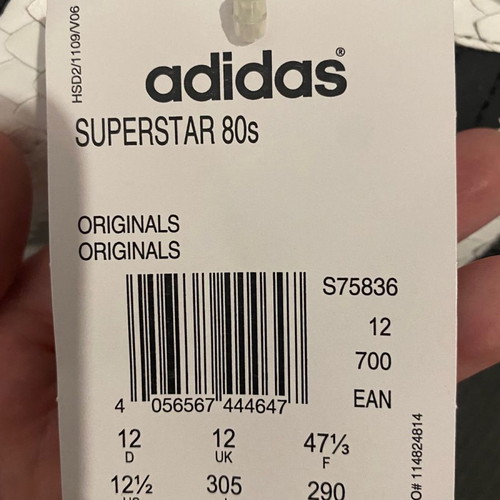 Adidas Superstar 80s new with tag, white -  60,00 - Vendora.cy