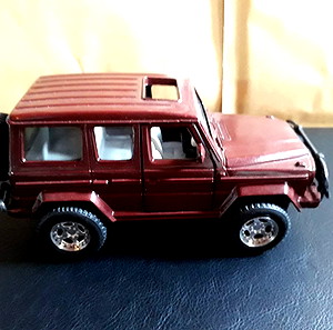 ΑΥΤΟΚΙΝΗΤΟ ΜΗΝΙΑΤΟΥΡΑ MERCEDES BENZ 300 GD SCALE 1/32 Μεταλλικο με μηχανισμο