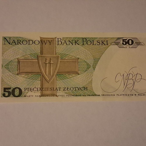 50 Zloty 1988 Poland banknote like new