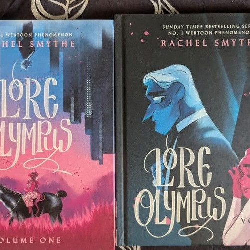 Lore Olympus Hardcover Volumes 1-4 used in English