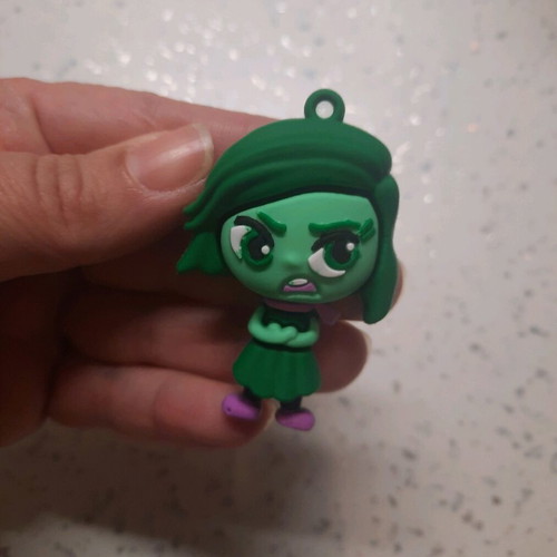 Figure Disgust from the movie Inside Out new, rubber