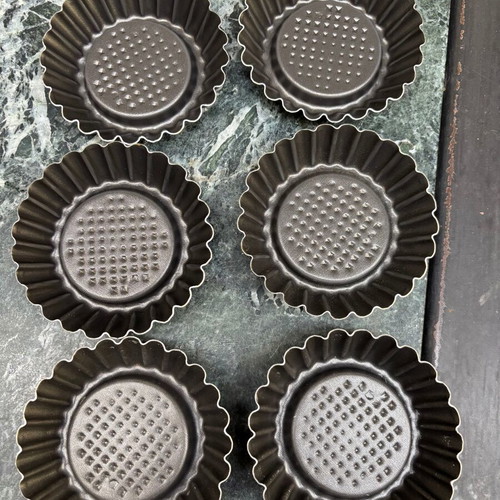 Tart molds new, set for individual tarts