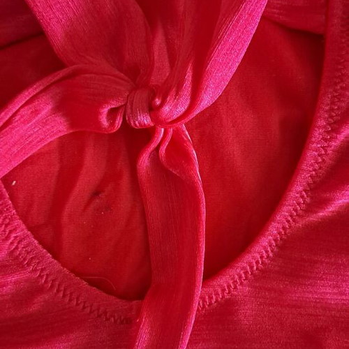 Luna red one-piece swimsuit with cups size 40 used