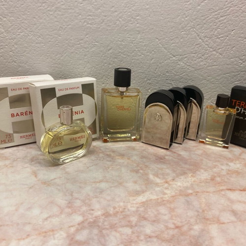 Hermes mini perfumes used, official tester 7.5 ml