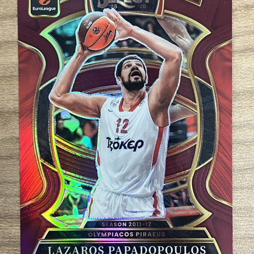 2025-26 Panini Select Euroleague Basketball Lazaros Papadopoulos card like new