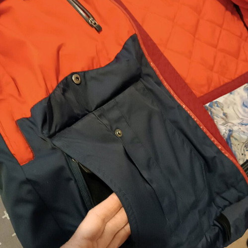 Brunotti men's jacket used, size L, blue-red-bordeaux