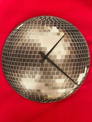 Nextime wall clock like new, 34 cm diameter, analog