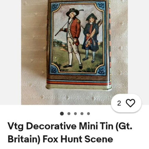 Vintage box like new