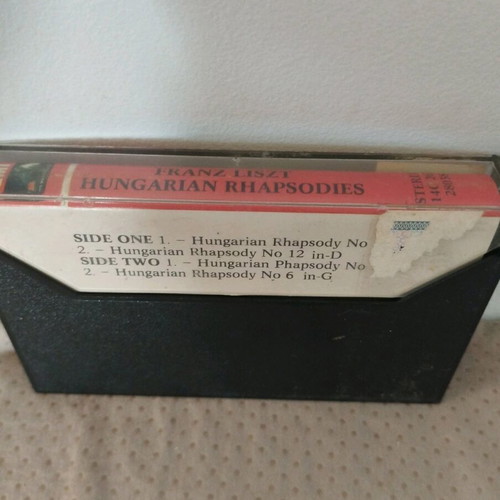 Franz Liszt Hungarian Rhapsodies cassette like new, classical