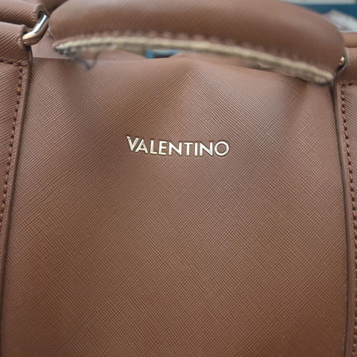 Mario Valentino Brown Weekend Duffle Travel Bag used