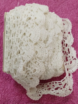 Lace handmade, 8 meters, new