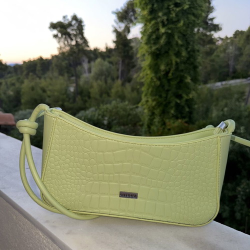 Doca crossbody bag new, light green shade