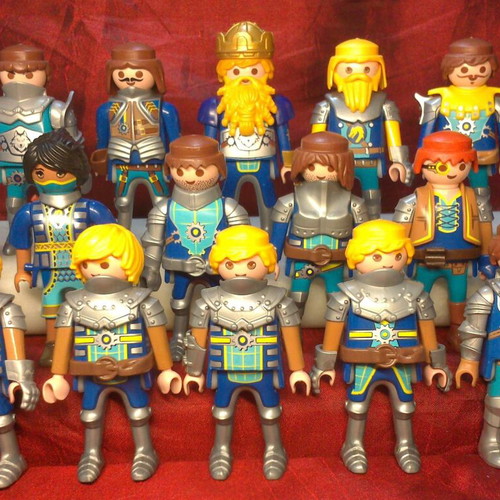 Playmobil 16 Novelmore knights like new