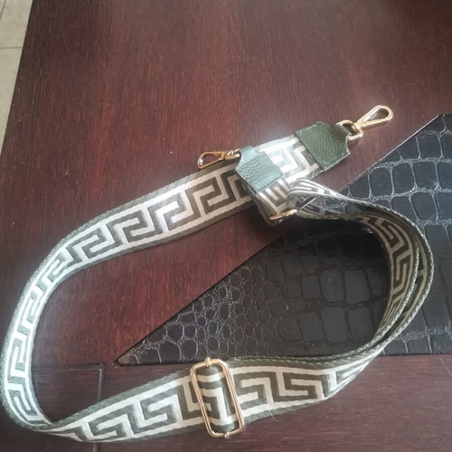 Adjustable belt in beige oil finish, 140cm, new