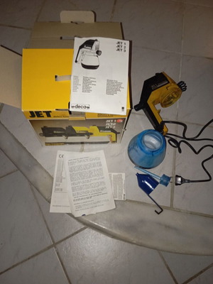 Paint spray gun used