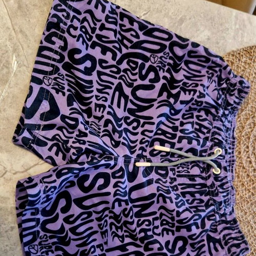 Marks & Spencer children's swim shorts like new, purple, size 6-7 years