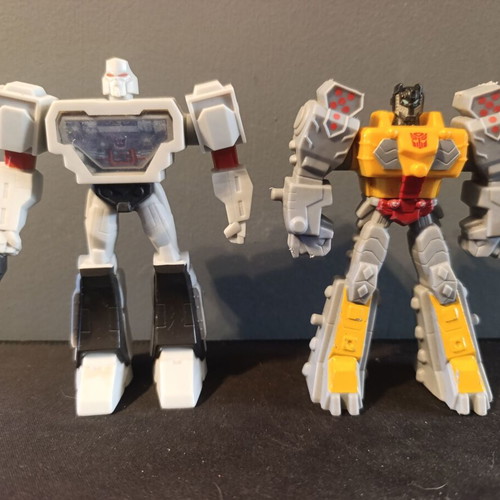 Transformers Cyberverse Megatron & Grimlock action figure set like new