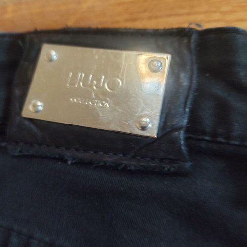 Liu Jo black cotton skinny jeans size S like new