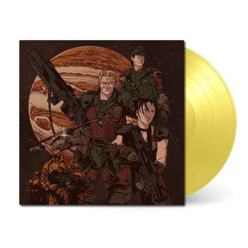 Contra Shattered Soldier Original Soundtrack vinyl new, 2xLP transparent yellow