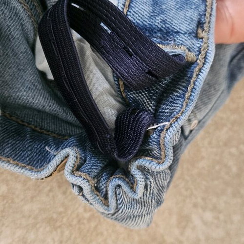 Girls' jeans size 146 like new, light blue, straight modern fit