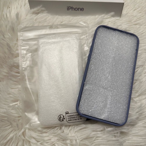 Silicone case for iPhone 14 Pro new, blue