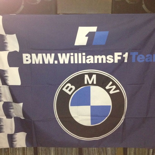 BMW Williams F-1 Team flag like new