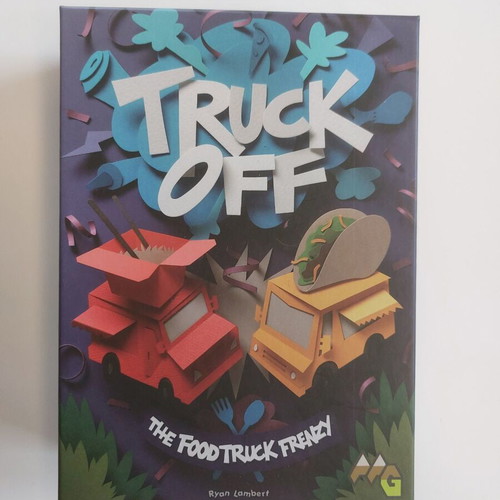 Truck Off board game like new with instructions in English