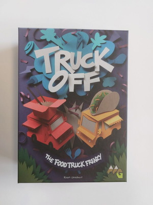 Truck Off board game like new with instructions in English