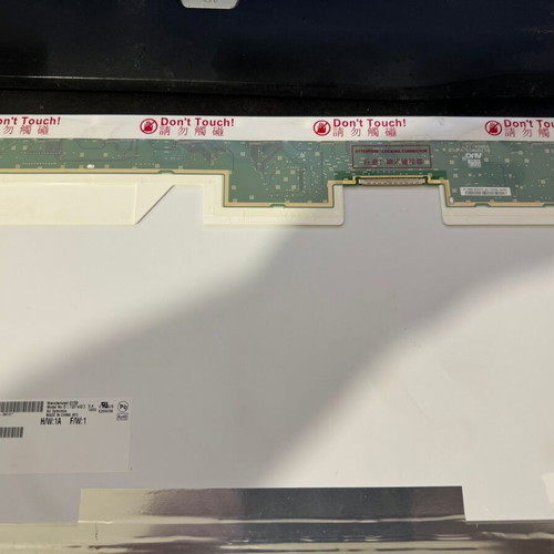 Laptop Screen AUO B170PW03 V4 17.0" CCFL LCD 30 PIN used, scratched