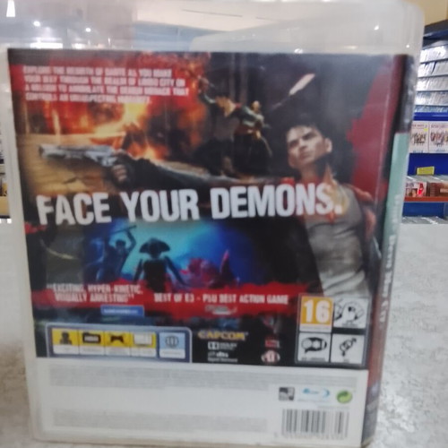 Devil May Cry PS3 game used with manual