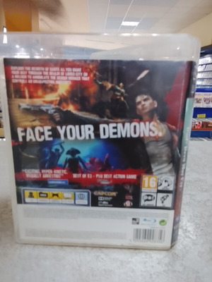 Devil May Cry PS3 game used with manual