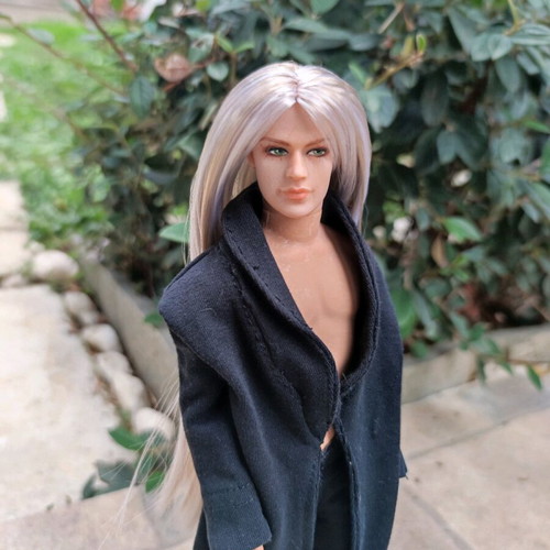 Ken doll inspired by Witcher used