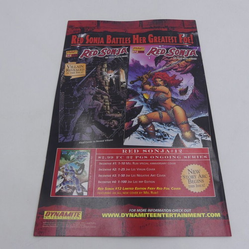 Red Sonja She-Devil with a Sword #11 used comic