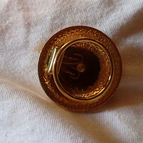 Rosie Scarf Buckle like new, metal, diameter 47 mm