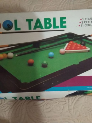 Pool Table επιτραπέζιο μπιλιάρδο μεταχειρισμένο